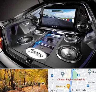 فروش سیستم صوتی خودرو در چهارباغ اصفهان 