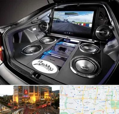 فروش سیستم صوتی خودرو در جنت آباد تهران 