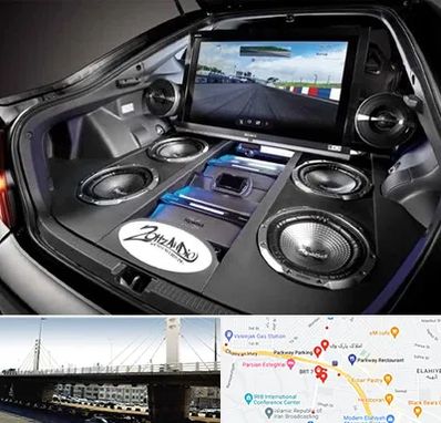 فروش سیستم صوتی خودرو در پارک وی 