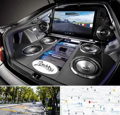 فروش سیستم صوتی خودرو در میرداماد