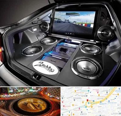 فروش سیستم صوتی خودرو در میدان ولیعصر 