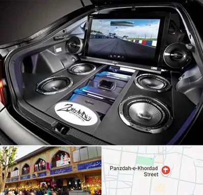 فروش سیستم صوتی خودرو در 15 خرداد