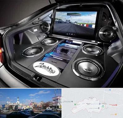 فروش سیستم صوتی خودرو در ماهدشت کرج 