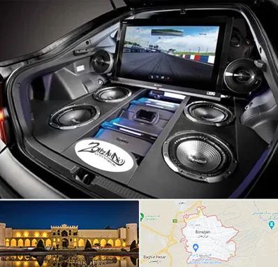 فروش سیستم صوتی خودرو در برازجان