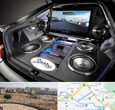 فروش سیستم صوتی خودرو در کوی وحدت شیراز 