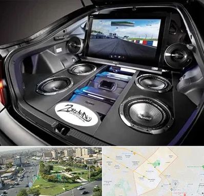 فروش سیستم صوتی خودرو در کمال شهر کرج 