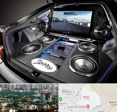 فروش سیستم صوتی خودرو در عظیمیه کرج 