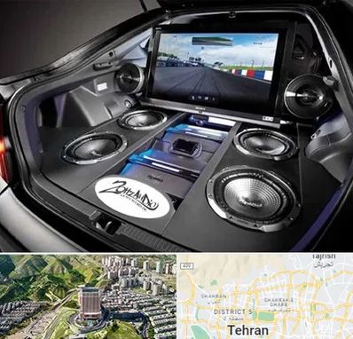 فروش سیستم صوتی خودرو در شمال تهران 