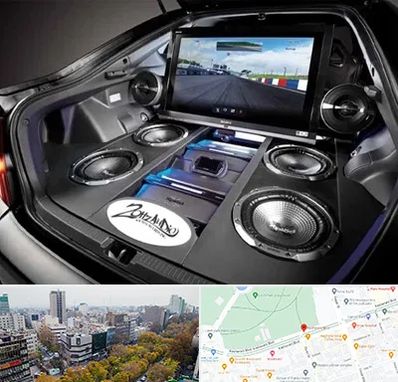 فروش سیستم صوتی خودرو در بلوار کشاورز 