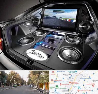 فروش سیستم صوتی خودرو در شریعتی 