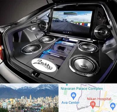 فروش سیستم صوتی خودرو در آجودانیه 