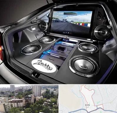 فروش سیستم صوتی خودرو در اوین