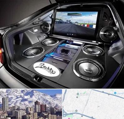 فروش سیستم صوتی خودرو در ازگل