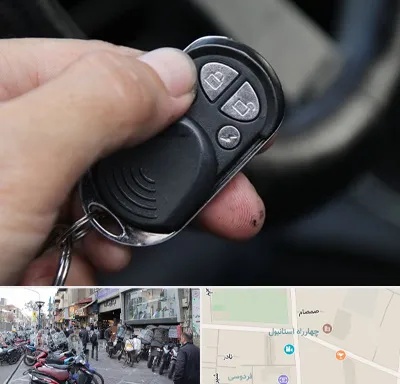 فروش دزدگیر خودرو در چهارراه استانبول