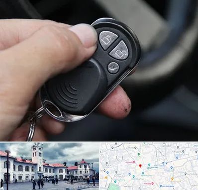 فروش دزدگیر خودرو در میدان شهرداری رشت 