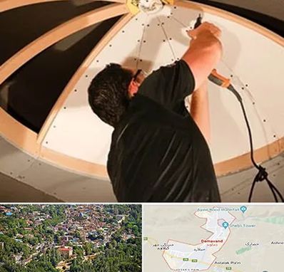 نصاب سقف کاذب در دماوند