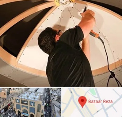 نصاب سقف کاذب در بازار رضا مشهد