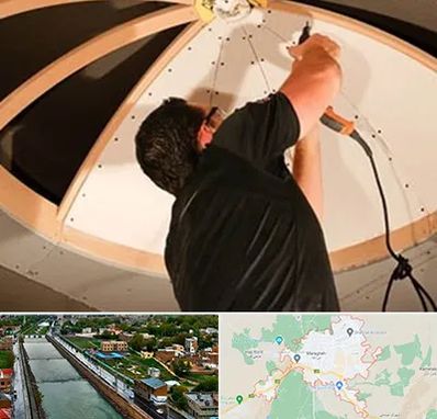 نصاب سقف کاذب در مراغه