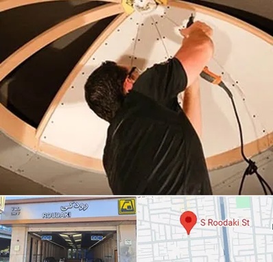 نصاب سقف کاذب در رودکی