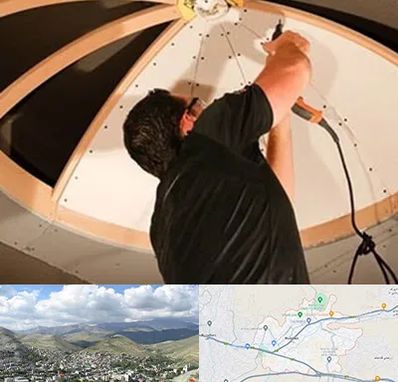 نصاب سقف کاذب در رودهن