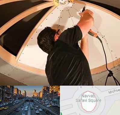 نصاب سقف کاذب در نواب 