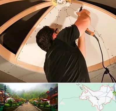 نصاب سقف کاذب در فومن