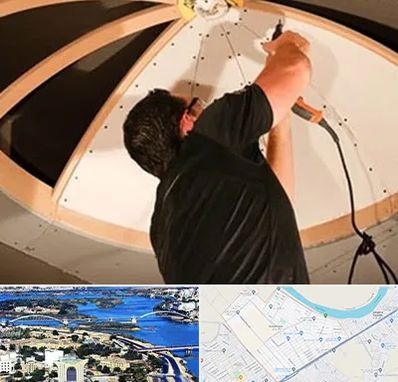 نصاب سقف کاذب در کوروش اهواز 