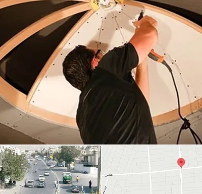 نصاب سقف کاذب در هاشمی
