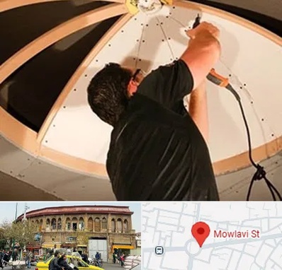 نصاب سقف کاذب در مولوی