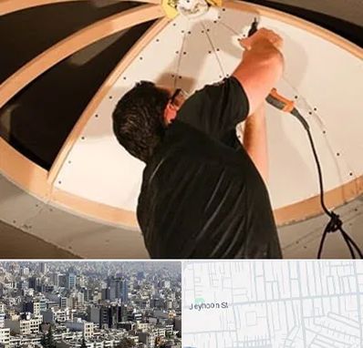 نصاب سقف کاذب در جیحون