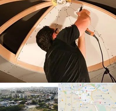 نصاب سقف کاذب در منطقه 20 تهران 