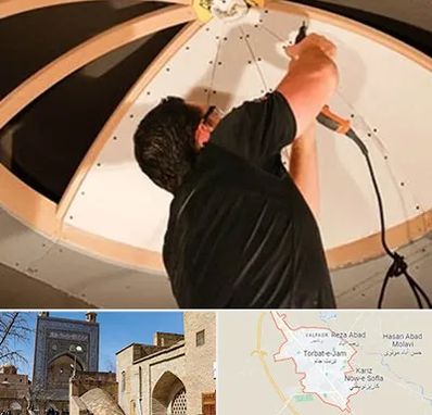نصاب سقف کاذب در تربت جام