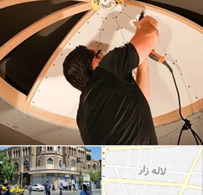 نصاب سقف کاذب در لاله زار
