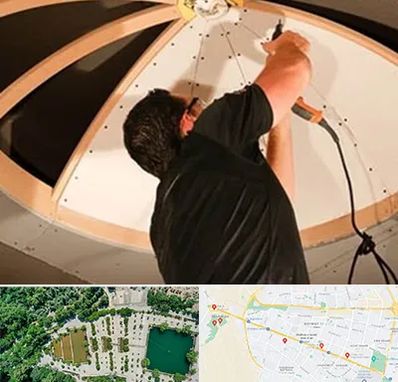 نصاب سقف کاذب در وکیل آباد مشهد 