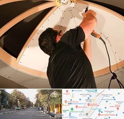 نصاب سقف کاذب در شریعتی 