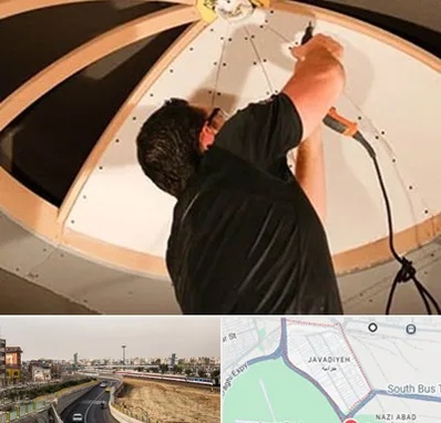 نصاب سقف کاذب در جوادیه