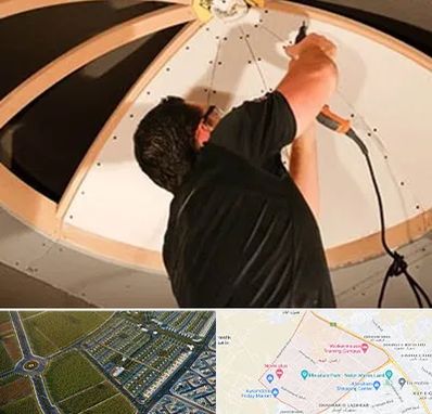 نصاب سقف کاذب در الهیه مشهد 