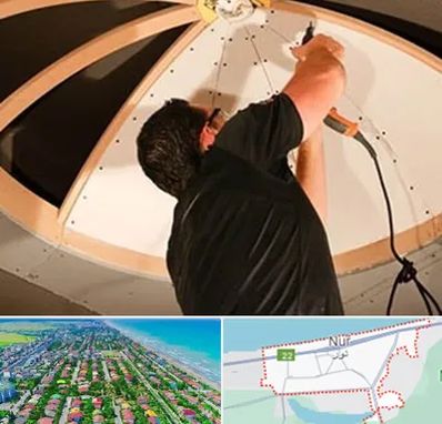 نصاب سقف کاذب در نور