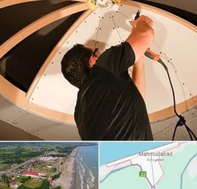 نصاب سقف کاذب در محمودآباد