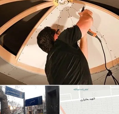 نصاب سقف کاذب در سی متری جی