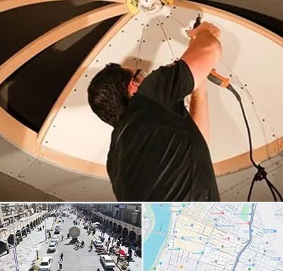 نصاب سقف کاذب در نادری اهواز 