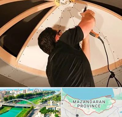 نصاب سقف کاذب در مازندران