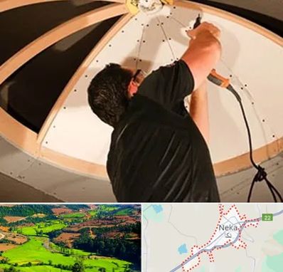 نصاب سقف کاذب در نکا