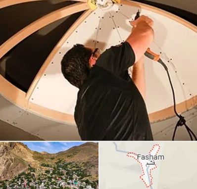 نصاب سقف کاذب در فشم