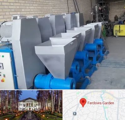 فروش دستگاه تولید زغال در باغ فردوس