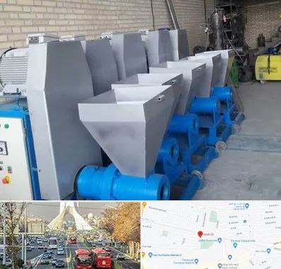 فروش دستگاه تولید زغال در خیابان آزادی 