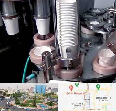 فروش دستگاه تولید لیوان کاغذی در ونک 