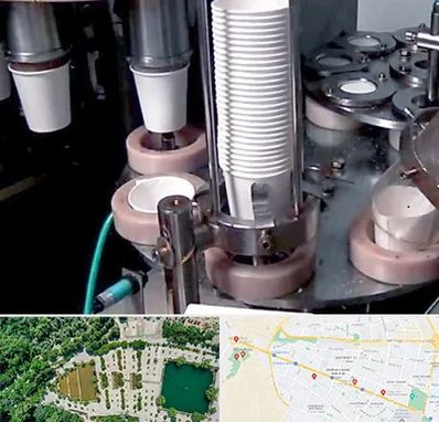 فروش دستگاه تولید لیوان کاغذی در وکیل آباد مشهد 