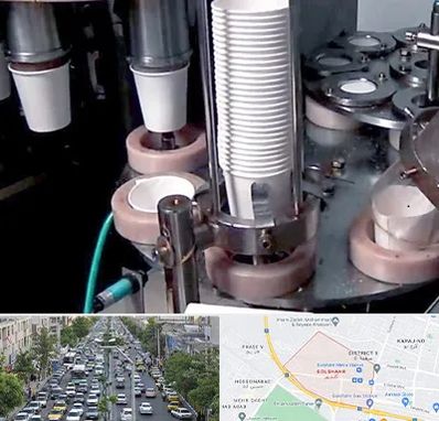 فروش دستگاه تولید لیوان کاغذی در گلشهر کرج 