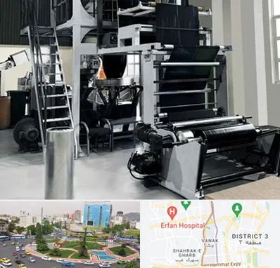 فروش دستگاه تولید نایلون و کیسه زباله در ونک